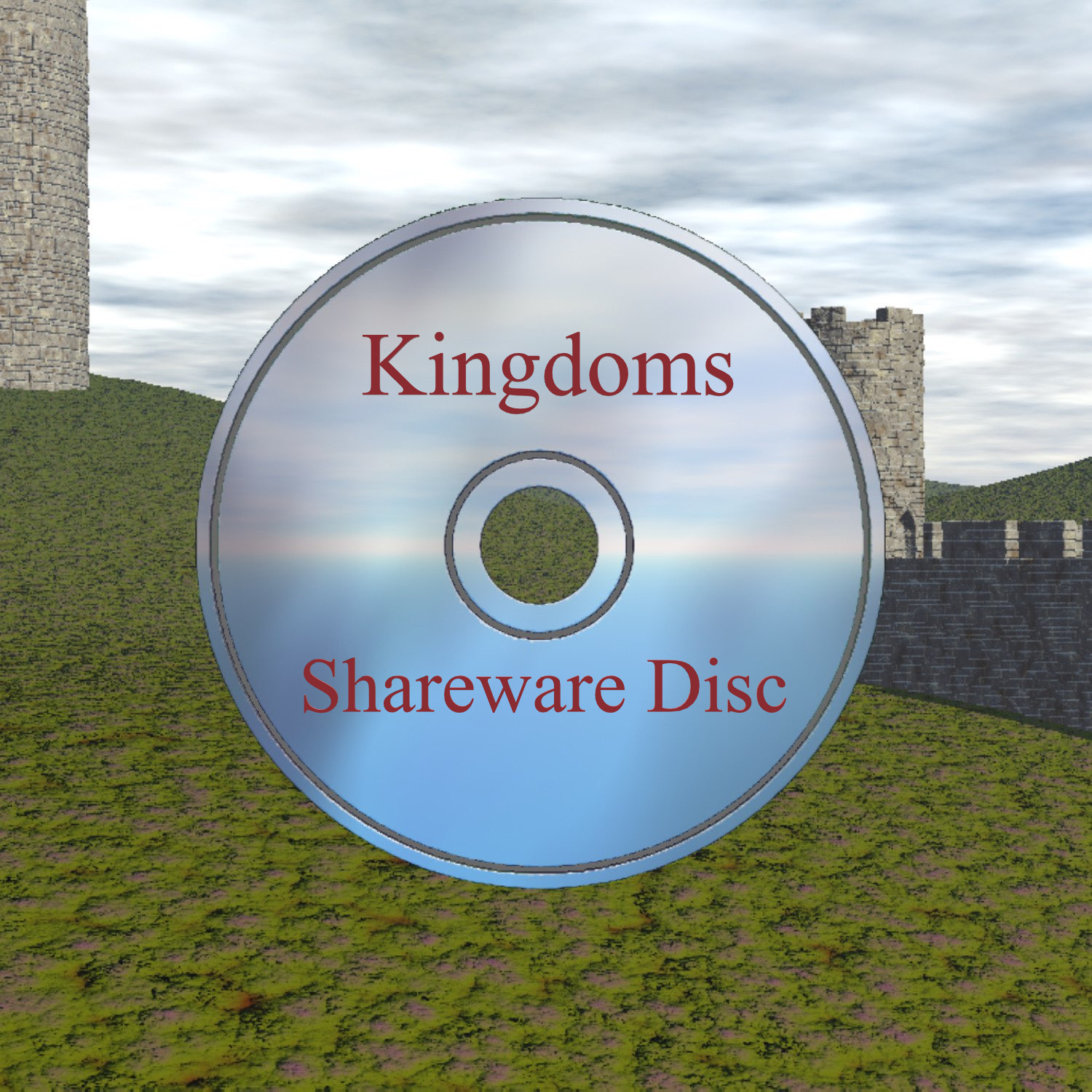 Kingdoms Shareware Disc Cover